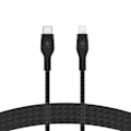 Miniatyrbillede 1 af 4: Belkin 2m USB-C/Lightning Tilslutningskabel - Sort