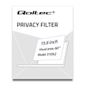 Pikkukuva 4 / 4: QOLTEC 51052 ANTI-HEIJASTUSFILTTERI NÄYTÖLLE JA YKSITYISYYDEN FILTTERI Transparent