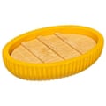 Miniatyrbillede 1 af 4: Porte Savon Design "Moderne" 12cm Sennepsfarvet Gul senap