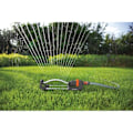 Miniatyrbillede 5 af 5: Aqua S oscillerende sprinkler - GARDENA - Overfladeareal 220m² - Rækkevidde max 17m - UV- og frostbestandig - 5 års garanti Grå och orange