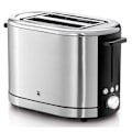 Miniatyrbillede 1 af 4: WMF LONO Brødrister med dobbelt spalte - Sort og rustfrit stål - 7 bruningsniveauer - Opvarmning af bagværk - 900W