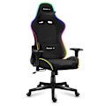 Pikkukuva 1 / 4: Gaming Tuoli HUZARO Force 6.2 - Musta - Ergonominen - RGB - Korkeussäädettävä - Kallistettava Lanneru supportti svart