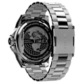 Miniatyrbillede 2 af 4: Ur - Timex - Essex - Sølv/Stål - Vandtæt 5 ATM - Analog visning Silver/stål, blå