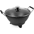 Miniatyrbillede 1 af 3: Elektrisk wok Princess Stir-Fry - PRINCESS - Sort - 1400 W - 7 liter - Justerbar termostat op til 250°C Svart