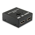 Miniatyrbillede 1 af 4: Videoudstyr - Udstyr - 332723 - 2 x HDMI - Sort farve - HDMI videoudgang