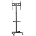 Pikkukuva 1 / 6: Tuki TV Meubel TV Maclean, ammattilaisille, 32-55", pyörillä, max. VESA 400x400, max. 25kg, MC-949