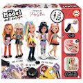 Miniatyrbild 2 av 6: EDUCA byggbar ledad docka - My Model Doll Design Pop Star - Röd - För tjejer från 8 år och uppåt Flerfärgad