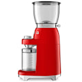 Pikkukuva 2 / 4: Smeg Kahvimylly 350g 150w punainen - CGF11RDEU Röd, Krom