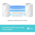 Miniatyrbillede 6 af 6: WiFi 7 Mesh System BE9300 - TP-Link - Deco BE65 - 11000 Mbit/s - Tri-Band - WPA3