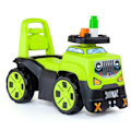 Miniatyrbillede 1 af 4: 3 i 1 SUV rollator + blokspil - MOLTO - Selvkørende lastbil - Skalerbar - Lydeffekter - Batterier inkluderet Grönt och svart