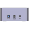 Pikkukuva 2 / 2: USB 3.0 - UNITEK - Kaksoispaikka HDD/SSD - Offline kloonaus - Alumiini - UASP