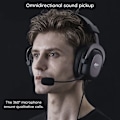Miniatyrbillede 3 af 6: Spil headset - HAVIT - H2002D - Rosa - Stereo - Kablet - Indbygget mikrofon Blå turkos 042