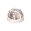 Miniatyrbild 1 av 2: Rund vägglampa Ip54 Vit Färg 1xe27 40w Ø18,5x10,4cm - GENERIC - Tarragone Modell