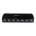 Pikkukuva 1 / 6: HUB - STARTECH.COM - ST7300USB3B - USB 3.0 keskitin / keskitin virtalähteellä - 7 porttia