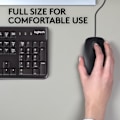 Pikkukuva 3 / 4: B110 Optinen hiiri - LOGITECH - USB - Musta - Kaapeli