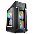 Pikkukuva 1 / 4: Sharkoon VG6-W RGB pelitietokonekotelo - VG6-W RGB