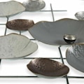 Pikkukuva 2 / 3: versa metalliseinäkoriste (4,4 x 90,8 x 50,2 cm)