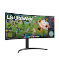 Miniatyrbillede 1 af 6: SKÆRM LG 34" Sort 34WP65CP-B gaming 160Hz 21:9 UWQHD 5ms 3440x1440 300cd/m2 2xHDMI DisplayPort VA HDR10 AMD FreeSync™ Premium. Inkl.