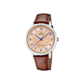 Miniatyrbillede 1 af 4: Ur - FESTINA - F20660/2 - Stål - Brun Læder - Solenergi Brun, Rosé, Blå