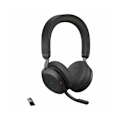 Miniatyrbillede 3 af 3: Jabra Evolve2 75 - Headset - in-ear - Bluetooth - trådløs, kablet - aktiv lydannullering - USB-A - isolation
