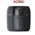 Miniatyrbillede 1 af 6: Fritøser uden olie - SOLAC - FA1800D - 7 L - 1800W - Sort Svart