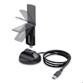 Pikkukuva 2 / 3: StarTech.com USB WiFi 6E -liitin Tietokoneelle/Kannettaville, Langaton Verkkokortti Pienellä Antennilla, WiFi 6E -dongle