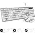 Miniatyrbillede 2 af 2: SUBBLIM SUBKBC-CEKE60 Tastatur og mus - Trådløs - Spansk QWERTY