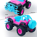 Pikkukuva 4 / 5: Rc-autolelu tytöille, pojille, lapsille, taaperoille, 1:18 vaaleanpunainen