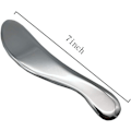 Pikkukuva 4 / 5: Gua sha -hierontaväline Gua Sha -ruostumattomasta teräksestä valmistettu Gua Sha -lihasharjan hierontatyökalu Työkalu pehmytkudosmobilisaatiotyökaluun Fysioterapia