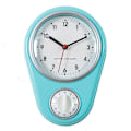 Miniatyrbild 1 av 3: Väggklockor och timers - Klocka med timerfunktion blå blue