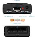 Pikkukuva 3 / 5: HDMI-SCART-muunninsovitin, tukee PAL/NTSC-muotoja