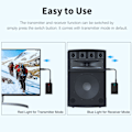 Miniatyrbilde 5 av 5: Bluetooth 5.0 Sender/Mottaker for TV til Bluetooth Hodetelefoner