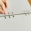 Miniatyrbillede 4 af 4: 3 pakke A5 prikket papir, refills til planlægger/bindere, 6 huller