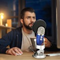 Miniatyrbillede 2 af 5: Professionel mikrofon popfilter maske 1 pakke