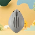 Miniatyrbillede 5 af 5: Trådløs mus sød hamsterformet computermus 1200DPI (grå)