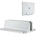 Miniatyrbillede 1 af 5: Vertikal bærbar computer stand justerbar, aluminium MacBook stand sølv