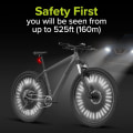 Miniatyrbillede 2 af 5: Cykelreflekser til natkørsel - 360° synlighed og nem montering（10 stk., 70 mm）
