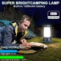 Miniatyrbillede 5 af 5: Genopladelig projektør, håndholdt lommelygte 6000 lumen 6 tilstande