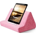Pikkukuva 1 / 7: Pehmeä Tablet-telinetyyny taskulla, Tablet-tyynyteline, säädettävä 3 katselukulmaa, Lazy Holder -teline sängylle sohvalle, yhteensopiva iPad-tablettien kanssa pink