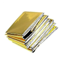 Miniatyrbild 3 av 5: 10 stycken Nödblanketter Vikbara Guld 210x160cm Silver + Guld-- null none