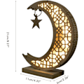 Pikkukuva 2 / 5: 3D-puinen Ramadan-lamppu
