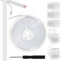 Miniatyrbillede 1 af 4: 4-polet 10mm RGB LED-strip-stik-sæt, 5 pakker