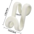 Miniatyrbillede 2 af 5: 20 stk. Mini Tøj Bøjle Connector Kroge