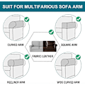 Miniatyrbillede 5 af 5: Strækbare Armlænsbetræk til Stole og Sofaer Sofa Armlænsbetræk til Sofa Spandex Jacquard Armlænsbetræk Anti-Skridsikker Møbler red