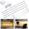 Miniatyrbilde 1 av 5: LED-strips for underskap i kjøkken (varm hvit 4x30cm)
