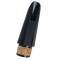 Miniatyrbillede 1 af 3: Bb-klarinetmundstykke til studerende, sort, 4,7 tommer*2,3 tommer*1,5 tommer