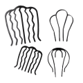 Miniatyrbillede 5 af 5: Hårklemme Hårnål Knold Chignon Pin Hårgaffel Franske Hårnåle 4 Grene Hårpind Knold Hårholder Tilbehør til Kvinder og Piger