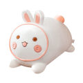 Miniatyrbilde 1 av 5: Fylt dyrekat plysjleke Anime søt kattunge Kawaii plysj Kitty myk pute, plysjleke gaver til gutter jenter (hvit-kanin, 15,7\") rabbit 40cm