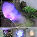Miniatyrbild 2 av 5: 400 ml/h Original Mini Mist Maker Fogger med 12 LED-lampor Vatten Damm Trädgård Fontän Fogger Inomhus Utomhus