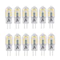 Tomshine G4 LED-lamput 12 kpl Lämmin valkoinen